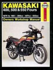 Kawasaki 400, 500 & 550 Fours (79 - 91) Haynes Repair Manual