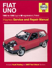 Fiat Uno (83 - 95) UP to M Book