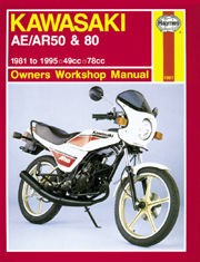 Kawasaki AE/AR 50 & 80 (81 - 95) Haynes Repair Manual