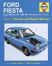 Ford Fiesta (aug 83 - Feb 89) A to F Book