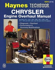 Chrysler Engine Overhaul Manual Book