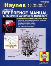 Automotive Reference Manual & Illustrated Automotive Dictionary Book