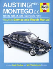 Austin/mg/rover Montego 2.0 (84 - 95) A to M Book