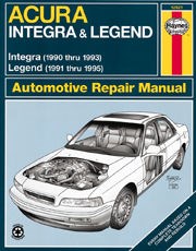 Acura Integra & Legend (90 - 95) Book
