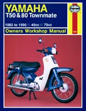 Yamaha T50 & 80 Townmate (83 - 95) Haynes Repair Manual