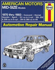 Amc Mid-size Models (70 - 83) Book
