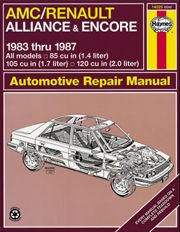 Amc Alliance & Encore (83 - 87) Book