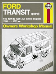 Ford Transit Petrol (mk 3) (feb 86 - 89) C to G Book