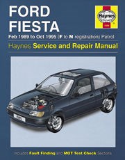 Ford Fiesta (feb 89 - Oct 95) F to N Book
