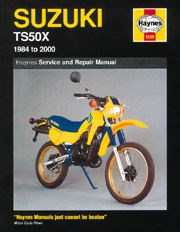 Suzuki TS50X (84 - 00) Book