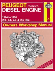 Peugeot 2.0, 2.1, 2.3 & 2.5 Litre Diesel Engines (74 - 90) UP to H Book
