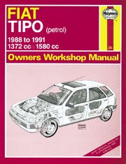 Fiat Tipo (88 - 91) E to J Book