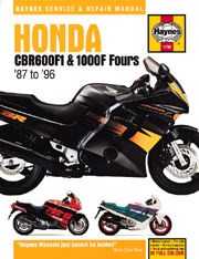 Honda CBR600F1 & 1000F Fours (87 - 96) Book
