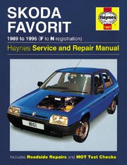 Skoda Favorit (89 - 96) F to N Book