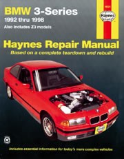 BMW 3-SERIES (92 - 98) Book