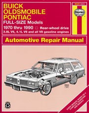 Buick, Oldsmobile & Pontiac Full-size (rwd) (70 - 90) Book