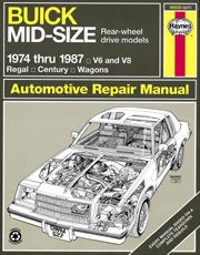 Buick Mid-size (rwd) (74 - 87) Book