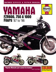 Yamaha FZR600, 750 & 1000 Fours (87 - 96) Book
