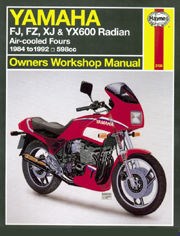 Yamaha Fj, Fz, XJ & YX600 Radian (84 - 92) Book