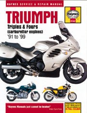 Triumph Triples & Fours (carburettor Engines) (91 - 99) Book