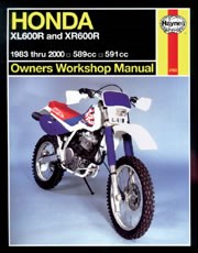 Honda XL600R & XR600R (83 - 00) Book