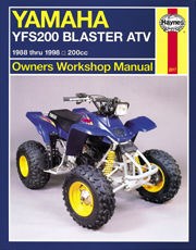 Yamaha YFS200 Blaster Atv (88 - 98) Book