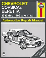 Chevrolet Corsica/beretta (87 - 96) Book