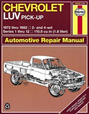 Chevrolet Luv Pick-up (72 - 82) Book