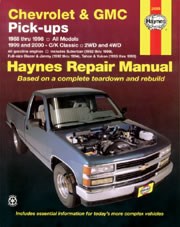 Chevrolet & Gmc Pick-ups, 2WD & 4WD (88 - 00) Book