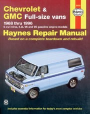 Chevrolet & Gmc Vans (68 - 96) Book