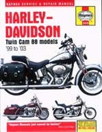 Harley-Davidson Twin Cam 88, 96 & 103 Models (99 - 10) Haynes Repair Manual