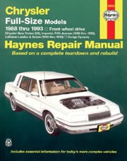 Chrysler Full-size Front-wheel Drive (88 - 93) Book