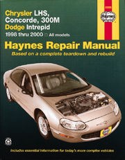 Chrysler Lhs, Concorde, 300M & Dodge Intrepid (98 - 00) Book