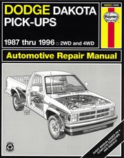 Dodge Dakota Pick-ups (87 - 96) Book