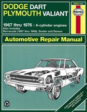 Dodge Dart & Plymouth Valiant (67 - 76) Book