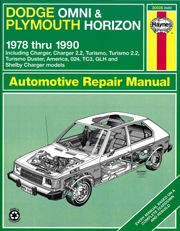Dodge Omni & Plymouth Horizon (78 - 90) Book