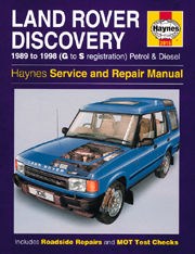 Land Rover Discovery Petrol & Diesel (89 - 98) G to S Book
