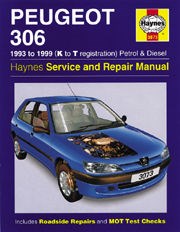 Peugeot 306 Petrol & Diesel (93 - 99) K to T Book