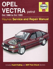 Opel Vectra (oct 88 - Oct 95) (not Available in UK See Vauxhall Cavalier 1570) Book