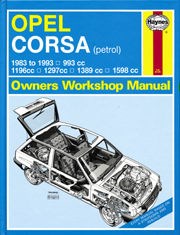 Opel Corsa (83 - Mar 93) (not Available in UK See Vauxhall Nova 0909) Book