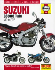 Suzuki GS500E Twin (89 - 97) Book
