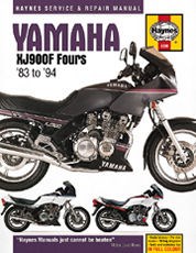 Yamaha XJ900F Fours (83 - 94) Book