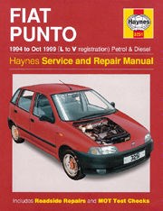 Fiat Punto Petrol & Diesel (94 - Oct 99) L to V Book