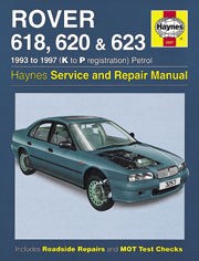 Rover 618, 620 & 623 (93 - 97) K to P Book