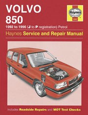 Volvo 850 (92 - 96) J to P Book