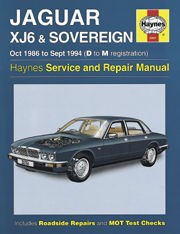 Jaguar XJ6 & Sovereign (oct 86 - Sept 94) D to M Book