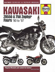 Kawasaki ZR550 & 750 Zephyr Fours (90 - 97) Book