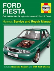 Ford Fiesta (oct 95 - 01) N-reg. Onwards Book