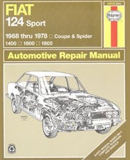 Fiat 124 Sport Coupe & Spider (68 - 78) Book