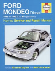 Ford Mondeo Diesel (93 - 96) L to N Book